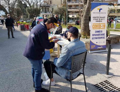 &Omicron;&lambda;&omicron;&kappa;&lambda;&eta;&rho;ώ&theta;&eta;&kappa;&epsilon; &omicron; &delta;&epsilon;&iota;&gamma;&mu;&alpha;&tau;&omicron;&lambda;&eta;&pi;&tau;&iota;&kappa;ό&sigmaf; έ&lambda;&epsilon;&gamma;&chi;&omicron;&sigmaf; &gamma;&iota;&alpha; COVID 19 &sigma;&tau;&eta;&nu; &Pi;&lambda;&alpha;&tau;&epsilon;ί&alpha; &Epsilon;&lambda;&eta;ά&sigmaf;