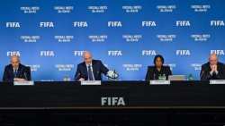 &Alpha;&nu;&alpha;&mu;έ&nu;&omicron;&nu;&tau;&alpha;&iota; έ&sigma;&omicron;&delta;&alpha; &rho;&epsilon;&kappa;ό&rho; &gamma;&iota;&alpha; &tau;&eta; FIFA &tau;&eta;&nu; &tau;&rho;&iota;&epsilon;&tau;ί&alpha; 2023-2026