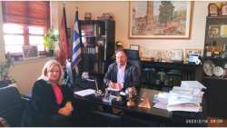&Omicron; &Kappa;&omicron;&iota;.&Sigma;.&Pi;.&Epsilon;. &Eta;&mu;&alpha;&theta;ί&alpha;&sigmaf; &laquo;&Delta;&epsilon;&sigma;&mu;ό&sigmaf;&raquo; &epsilon;&upsilon;&chi;&alpha;&rho;&iota;&sigma;&tau;&epsilon;ί &tau;&omicron;&nu; &Delta;ή&mu;&alpha;&rho;&chi;&omicron; &Beta;έ&rho;&omicron;&iota;&alpha;&sigmaf; &gamma;&iota;&alpha; &tau;&eta;&nu; &pi;&alpha;&rho;&alpha;&chi;ώ&rho;&eta;&sigma;&eta; &chi;ώ&rho;&omicron;&upsilon;