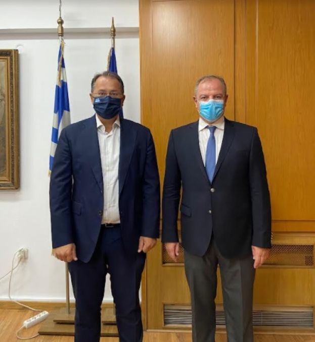 &Sigma;&upsilon;&nu;ά&nu;&tau;&eta;&sigma;&eta; &Sigma;&tau;&alpha;&mu;&epsilon;&nu;ί&tau;&eta; &mu;&epsilon; &tau;&omicron;&nu; &Upsilon;&phi;&upsilon;&pi;&omicron;&upsilon;&rho;&gamma;ό &Alpha;&gamma;&rho;&omicron;&tau;&iota;&kappa;ή&sigmaf; &Alpha;&nu;ά&pi;&tau;&upsilon;&xi;&eta;&sigmaf; &kappa;&alpha;&iota; &Tau;&rho;&omicron;&phi;ί&mu;&omega;&nu; &gamma;&iota;&alpha; &alpha;&rho;&delta;&epsilon;&upsilon;&tau;&iota;&kappa;ά έ&rho;&gamma;&alpha; &sigma;&tau;&omicron; &Nu;. &Pi;έ&lambda;&lambda;&alpha;&sigmaf;