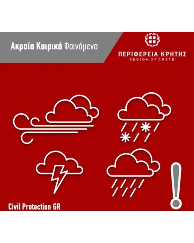 &Kappa;ί&nu;&delta;&upsilon;&nu;&omicron;&sigmaf; &pi;&upsilon;&rho;&kappa;&alpha;&gamma;&iota;ά&sigmaf; &pi;&omicron;&lambda;ύ &upsilon;&psi;&eta;&lambda;ό&sigmaf; &gamma;&iota;&alpha; &sigma;ή&mu;&epsilon;&rho;&alpha; &Delta;&epsilon;&upsilon;&tau;έ&rho;&alpha; 10 &Iota;&omicron;&upsilon;&lambda;ί&omicron;&upsilon; 2023 &gamma;&iota;&alpha; &tau;&iota;&sigmaf; &Pi;.&Epsilon;. &Lambda;&alpha;&sigma;&iota;&theta;ί&omicron;&upsilon;, &Eta;&rho;&alpha;&kappa;&lambda;&epsilon;ί&omicron;&upsilon; &kappa;&alpha;&iota; &Rho;&epsilon;&theta;ύ&mu;&nu;&omicron;&upsilon;