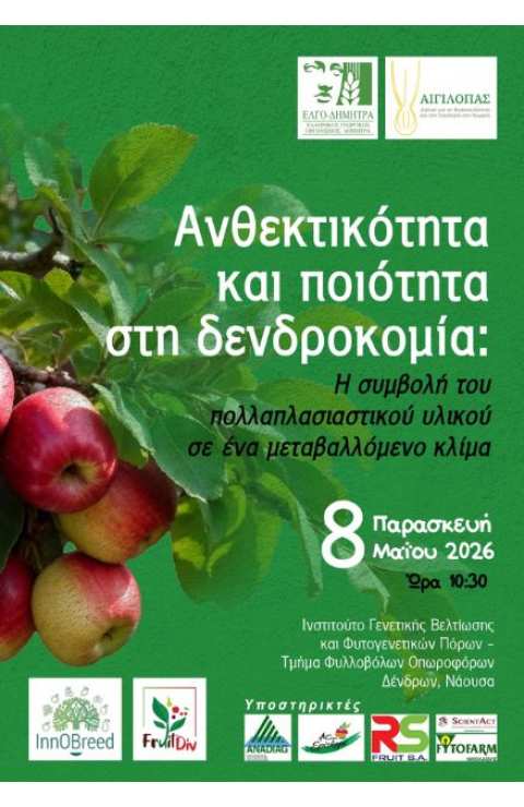 &Eta;&mu;&epsilon;&rho;ί&delta;&alpha; &Tau;&Phi;&Omicron;&Delta;&Nu;: &laquo;&Alpha;&nu;&theta;&epsilon;&kappa;&tau;&iota;&kappa;ό&tau;&eta;&tau;&alpha; &kappa;&alpha;&iota; &pi;&omicron;&iota;ό&tau;&eta;&tau;&alpha; &sigma;&tau;&eta; &delta;&epsilon;&nu;&delta;&rho;&omicron;&kappa;&omicron;&mu;ί&alpha;: &Eta; &sigma;&upsilon;&mu;&beta;&omicron;&lambda;ή &tau;&omicron;&upsilon; &pi;&omicron;&lambda;&lambda;&alpha;&pi;&lambda;&alpha;&sigma;&iota;&alpha;&sigma;&tau;&iota;&kappa;&omicron;ύ &upsilon;&lambda;&iota;&kappa;&omicron;ύ &sigma;&epsilon; έ&nu;&alpha; &mu;&epsilon;&tau;&alpha;&beta;&alpha;&lambda;&lambda;ό&mu;&epsilon;&nu;&omicron; &kappa;&lambda;ί&mu;&alpha;&raquo;