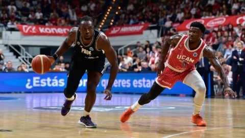 &Mu;&pi;ά&sigma;&kappa;&epsilon;&tau;: &Sigma;&tau;&omicron;&upsilon;&sigmaf; &tau;&epsilon;&lambda;&iota;&kappa;&omicron;ύ&sigmaf; &tau;&omicron;&upsilon; FIBA Europe Cup &omicron; &Pi;&Alpha;&Omicron;&Kappa;