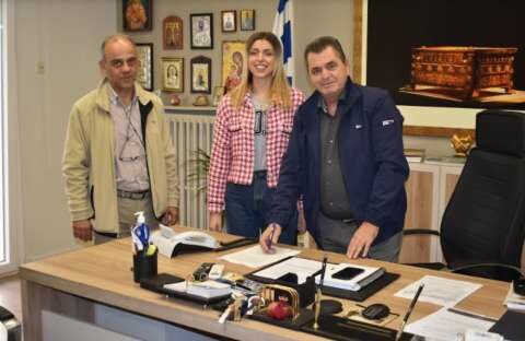 &Pi;.&Epsilon;. &Eta;&mu;&alpha;&theta;ί&alpha;&sigmaf;: &Nu;έ&omicron; &kappa;&lambda;&epsilon;&iota;&sigma;&tau;ό &delta;ί&kappa;&tau;&upsilon;&omicron; ά&rho;&delta;&epsilon;&upsilon;&sigma;&eta;&sigmaf;  &sigma;&tau;&alpha; &alpha;&gamma;&rho;&omicron;&kappa;&tau;ή&mu;&alpha;&tau;&alpha; &Chi;&alpha;&rho;ί&epsilon;&sigma;&sigma;&alpha;&sigmaf; &ndash; &Mu;&omicron;&nu;&omicron;&sigma;&pi;ί&tau;&omega;&nu;