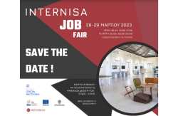 Έ&kappa;&theta;&epsilon;&sigma;&eta; &epsilon;&rho;&gamma;&alpha;&sigma;ί&alpha;&sigmaf; INTERNISA JOB Fair 2023 &mu;&epsilon; &tau;&omicron; &sigma;&upsilon;&nu;&tau;&omicron;&nu;&iota;&sigma;&mu;ό &tau;&eta;&sigmaf; &Pi;&epsilon;&rho;&iota;&phi;έ&rho;&epsilon;&iota;&alpha;&sigmaf; &Kappa;&epsilon;&nu;&tau;&rho;&iota;&kappa;ή&sigmaf; &Mu;&alpha;&kappa;&epsilon;&delta;&omicron;&nu;ί&alpha;&sigmaf;