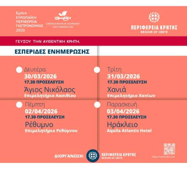 &Kappa;&rho;ή&tau;&eta; &Epsilon;&upsilon;&rho;&omega;&pi;&alpha;ϊ&kappa;ή &Pi;&epsilon;&rho;&iota;&phi;έ&rho;&epsilon;&iota;&alpha; &Gamma;&alpha;&sigma;&tau;&rho;&omicron;&nu;&omicron;&mu;ί&alpha;&sigmaf; 2026 - &Epsilon;&sigma;&pi;&epsilon;&rho;ί&delta;&epsilon;&sigmaf; &gamma;&iota;&alpha; &tau;&eta; &Gamma;&alpha;&sigma;&tau;&rho;&omicron;&nu;&omicron;&mu;ί&alpha; &sigma;&epsilon; ό&lambda;&eta; &tau;&eta;&nu; &Kappa;&rho;ή&tau;&eta;