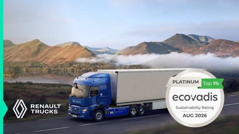 EcoVadis Platinum 2026: &Sigma;&eta;&mu;&alpha;&nu;&tau;&iota;&kappa;ή &delta;&iota;ά&kappa;&rho;&iota;&sigma;&eta; &gamma;&iota;&alpha; &tau;&eta; Renault Trucks