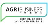 &Sigma;&tau;&iota;&sigmaf; &Sigma;έ&rho;&rho;&epsilon;&sigmaf; &tau;&omicron; Agribusiness Forum &sigma;&tau;&iota;&sigmaf; 1-3 &Nu;&omicron;&epsilon;&mu;&beta;&rho;ί&omicron;&upsilon; 2018