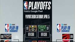 &Tau;&alpha; &zeta;&epsilon;&upsilon;&gamma;ά&rho;&iota;&alpha; &sigma;&epsilon; playoffs &kappa;&alpha;&iota; play-in &sigma;&tau;&omicron; &Nu;&Beta;&Alpha;