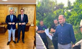 Φαινόμενο «Ξερές Βέργες» σε Ροδάκινα και άλλες καλλιέργειες - Συνάντηση Λάκη Βασιλειάδη με τον ΥπΑΑΤ