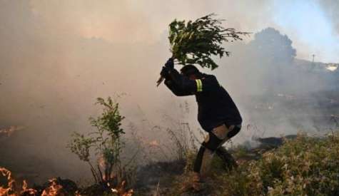 Ενημέρωση των πληγέντων από την πυρκαγιά στη Σίβηρη αγροτών για τη διαδικασία των αποζημιώσεων