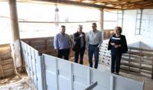 Στο πλευρό των πληγέντων κτηνοτρόφων του Αμπελώνα Τυρνάβου ο Δημήτρης Κουρέτας