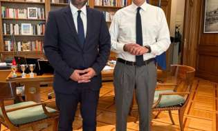 Τάσος Μπαρτζώκας: Συνάντηση με τον Πρωθυπουργό Κυριάκο Μητσοτάκη